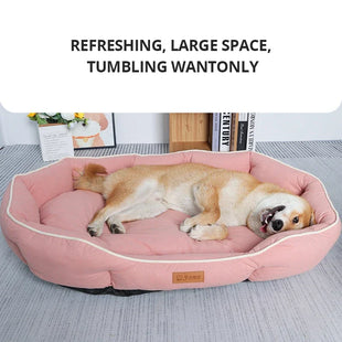 Comfortable Cotton Dog Bed