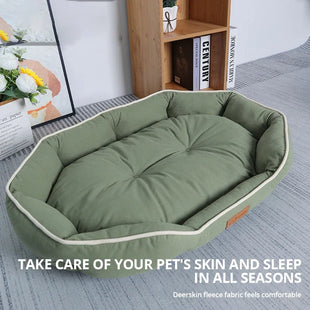 Comfortable Cotton Dog Bed