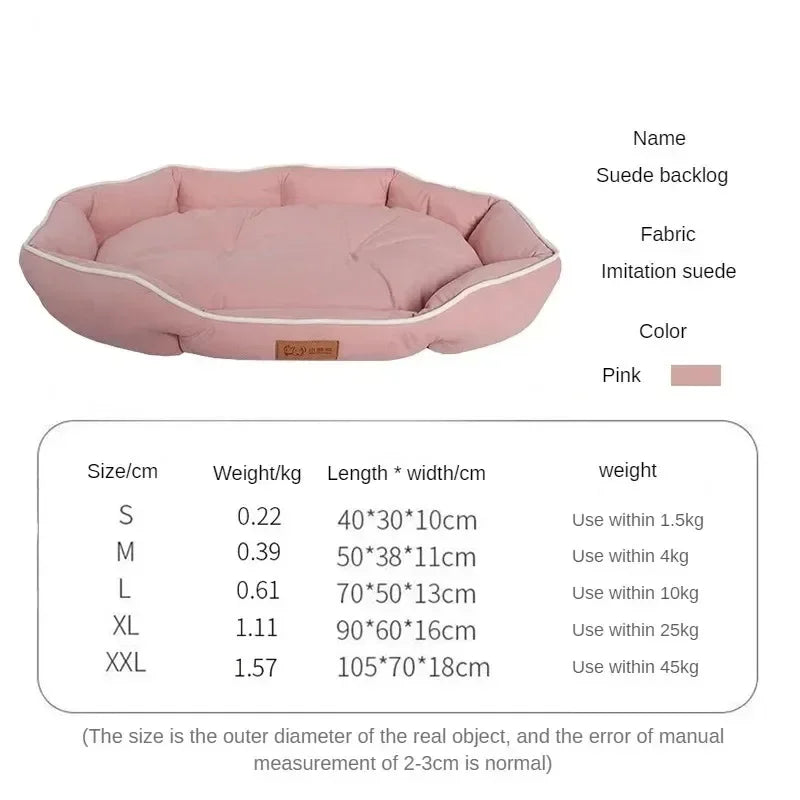 Comfortable Cotton Dog Bed