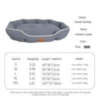 Comfortable Cotton Dog Bed