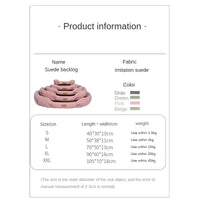 Comfortable Cotton Dog Bed
